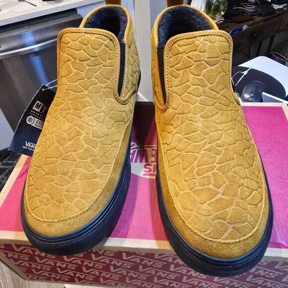 Vans Giraffe Mid Slip MTE-1 Shoes Brown / Black Mens Size 9 NEW VN0A5KQSY49 - Picture 4 of 12